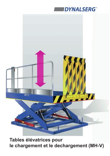 Tables élévatrices pour le chargement et dechargement MH-V