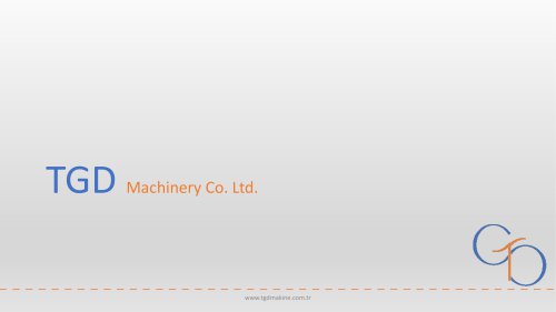 TGD Main Catalog