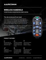 HHT - WIRELESS HANDHELD  REMOTE
