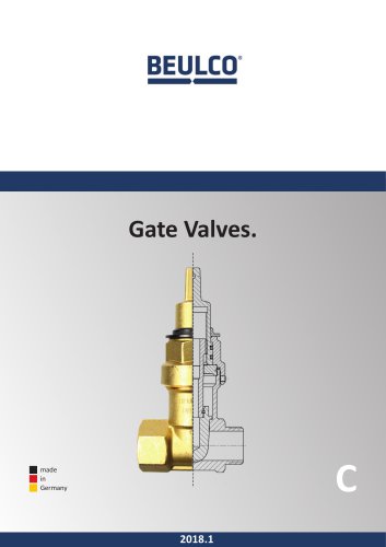 BEULCO gate valves (complete catalogue)