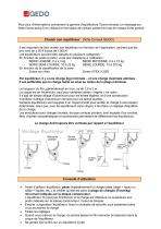 Equilibreur TECNA référence 9300 - 9303 - 3