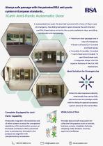 iCat® Anti-Panic Automatic Door