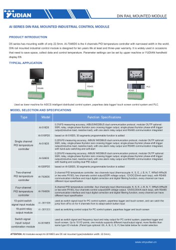 D5 Series DIN Rail Mounted Modules