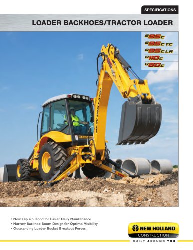 LOADER BACKHOES/TRACTOR LOADER SPECIFICATIONS