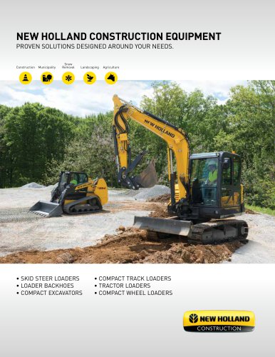 NEW HOLLAND CONSTRUCTION EQUIPMENT