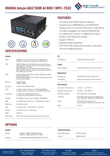 NPC-7532 Datasheet