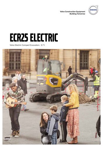 the ECR25 Electric brochure