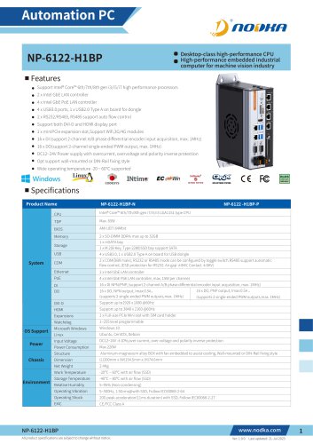 NP-6122-H1BP_Spec_EN