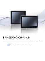 PANEL5000 CXX3 Datasheet