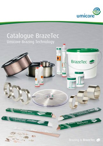 Italbras BrazeTec Catalogue alliage de brasage