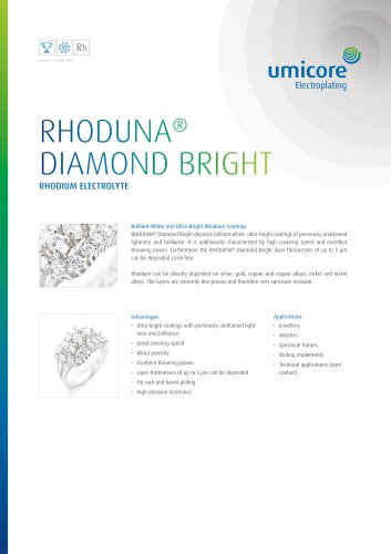 RHODUNA® DIAMOND BRIGHT