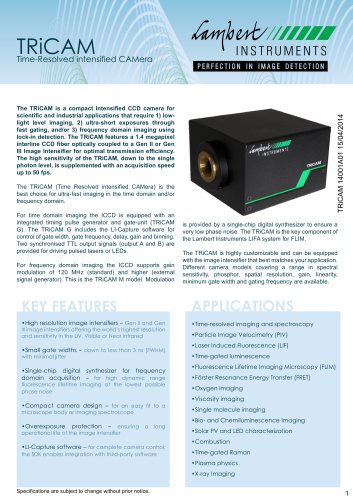 TRiCAM Specification