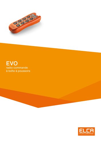 EVO radio-commande à boîte à poussoirs