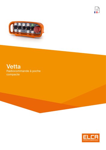 VETTA radiocommande &agrave; poche compacte