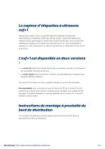 Capteurs d’étiquettes et de raccords de bobines par ultrasons esf+1-3