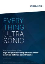 esp-4 capteur d'étiquettes/de jonctions par ultrasons-1
