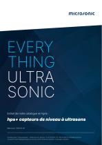 hps+ capteurs à ultrasons