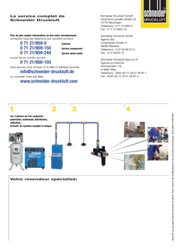 TRAITEMENT DE L'AIR COMPRIME DE MANIERE ECONOMIQUE.