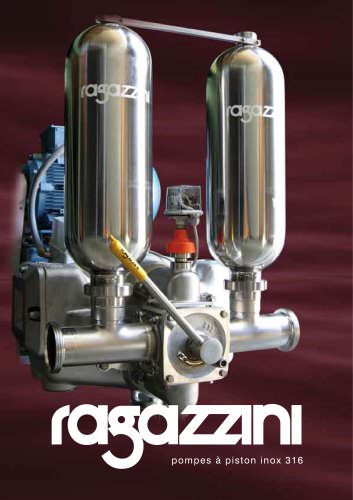 SS316 PISTON PUMPS OENOLOGY