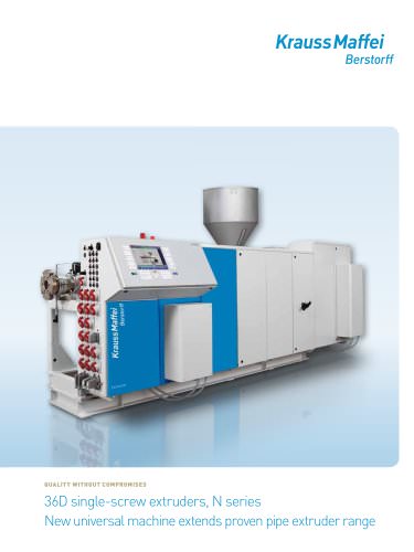 36D single-screw extruders, N series