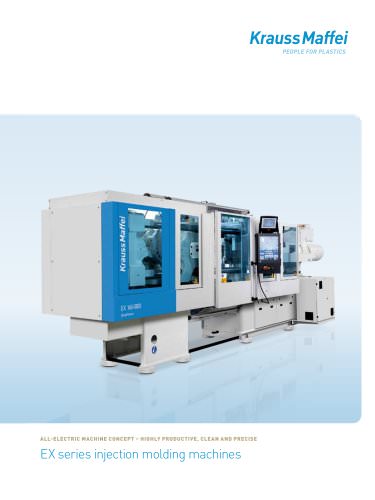 EX series injection molding machines