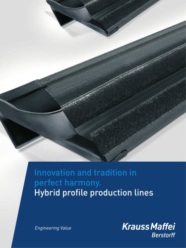 Hybrid profile production lines