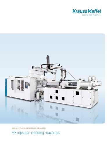 MX injection molding machines