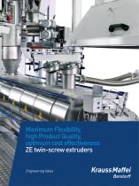 ZE twin-screw extruders