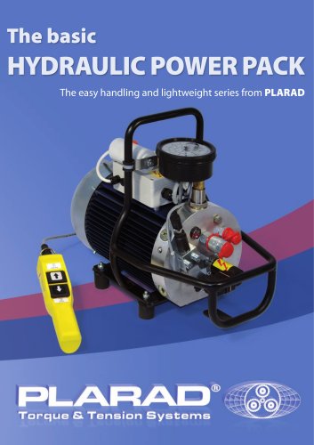 X1/X2 - Hydraulic power pack