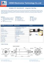 CENO Ethernet slip ring for server system ECN000-11P1-14S-01EG-01F