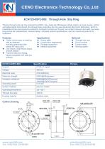 CENO Large hole size slip ring ECN120-05P2-08S