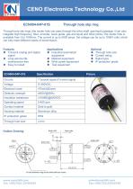 CENO Through hole slip ring with 4mm hole ECN004-04P-01S