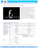 CreatorOptics Bi-convex Lens, Double-convex Lens, Custom