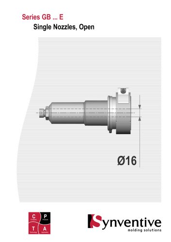 Sprue Bushing / Single Nozzle GB..E