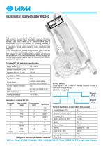 Incremental rotary encoder IRC340