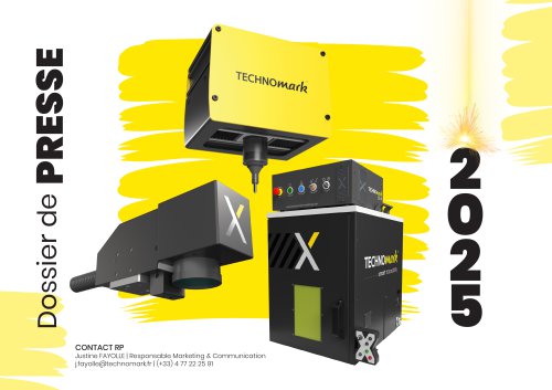 Dossier de presse Technomark 2025
