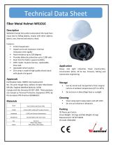 Fiber Metal Helmet WR1016