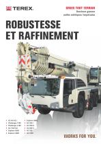 Grues tout terrain - Brochure Gamme unités métriques / impériales - 1