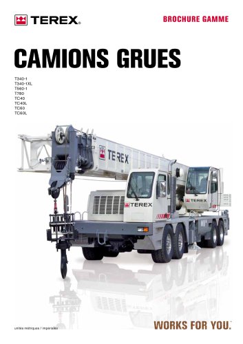 Truck Cranes Range Brochure