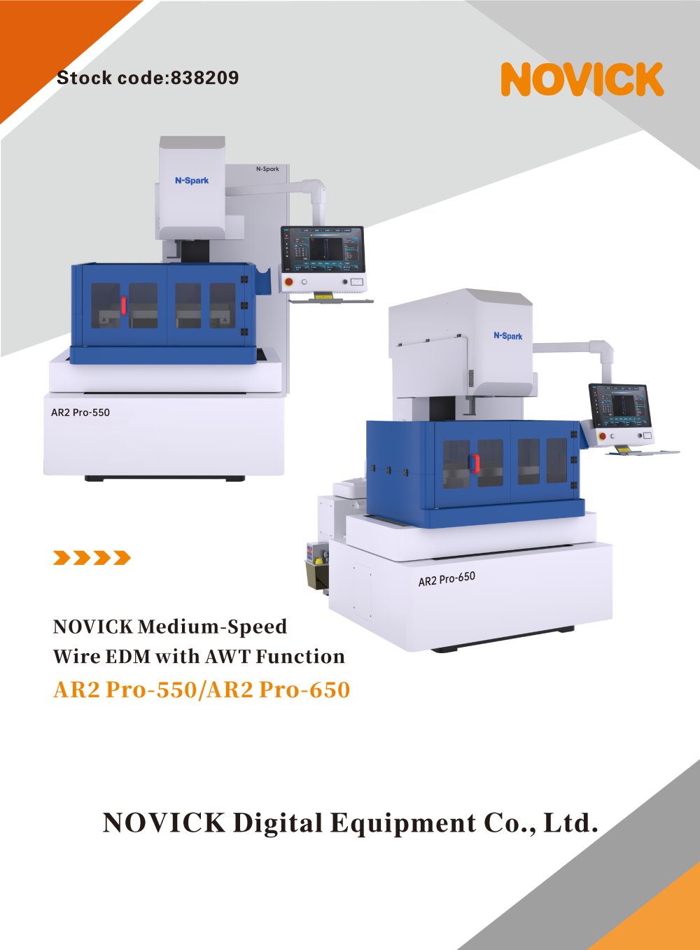 NOVICK Medium-Speed Wire EDM with AWT Function - Langfang Novick Digital Equipment Co. ,Ltd.