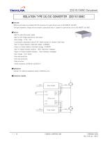 ISOLATION TYPE DC/DC CONVERTER 2DD151008C