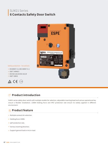 IP67 switch SLM21 series