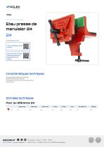  Etau presse de menuisier 24