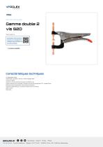 Gamme double 2 vis S2D