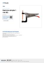 Gamme simple 1 vis SD-1