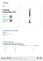 Presses extensibles PEX-1