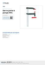 Serre-joints à pompe APC