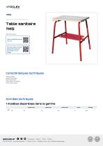 Table sanitaire 114S-1