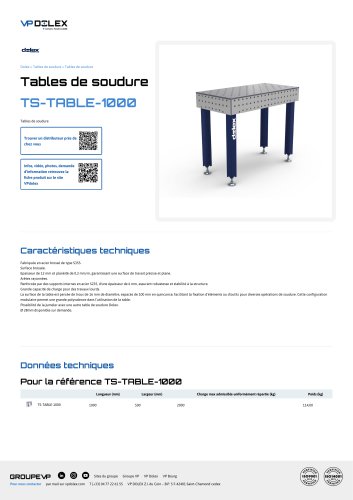 TS-TABLE-1000