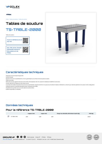 TS-TABLE-2000